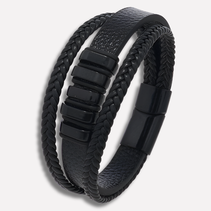 Men's Leather Bracelet Timeless Modern
