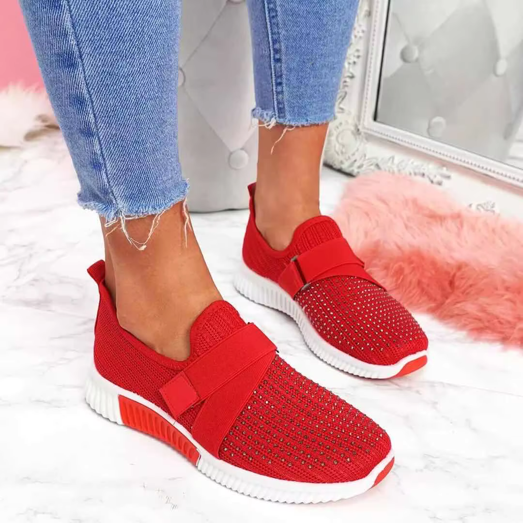 Women's Casual Slip-On Sneakers Breathable - Fashinoza