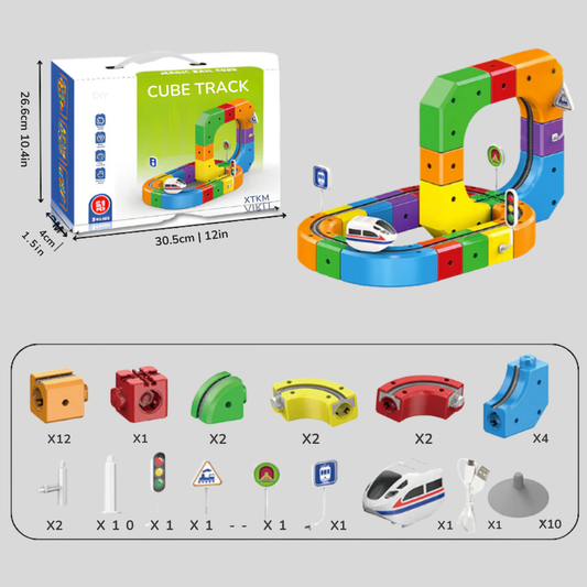 Mechanical 3D Train Building Set - Fashinoza
