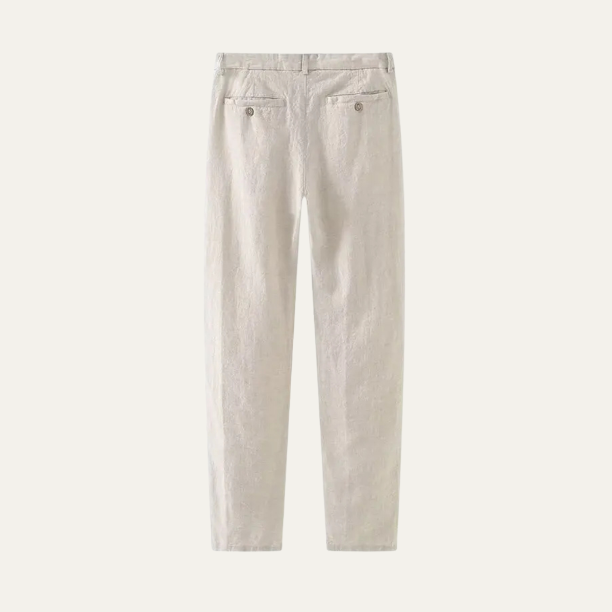 Alderfall Men's Linen Pants Casual Loose Fit