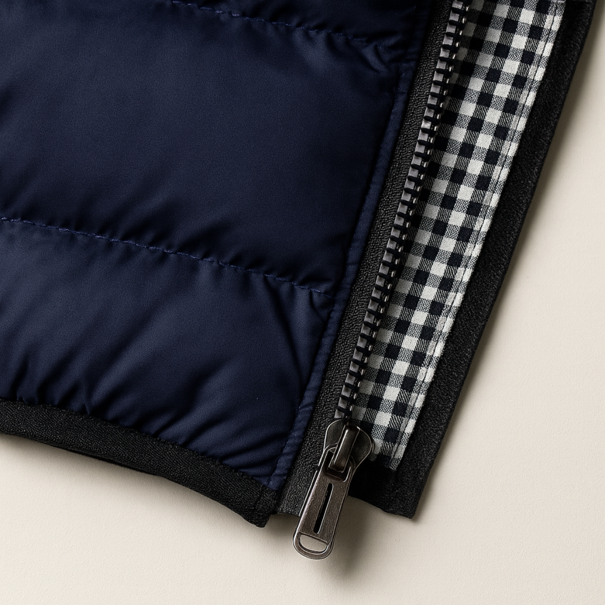 Men's Puffer Vest Quilted Black