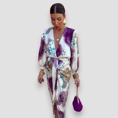 Women's Elegant Blouse And Skirt Set