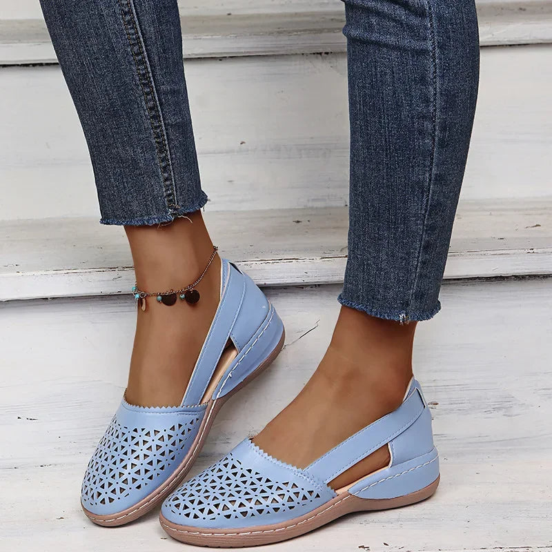 Women's Slip On Wedge Sandals