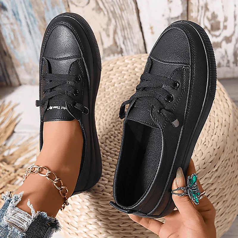 Women's Lace-Up Low Sneakers