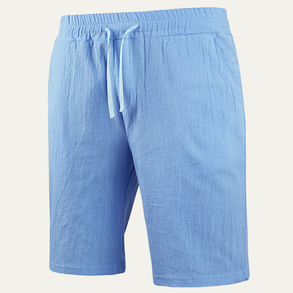 Men's Elastic Waist Casual Shorts Breathable