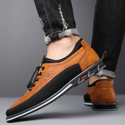 Lincoln - Men's Leather Oxford Shoes