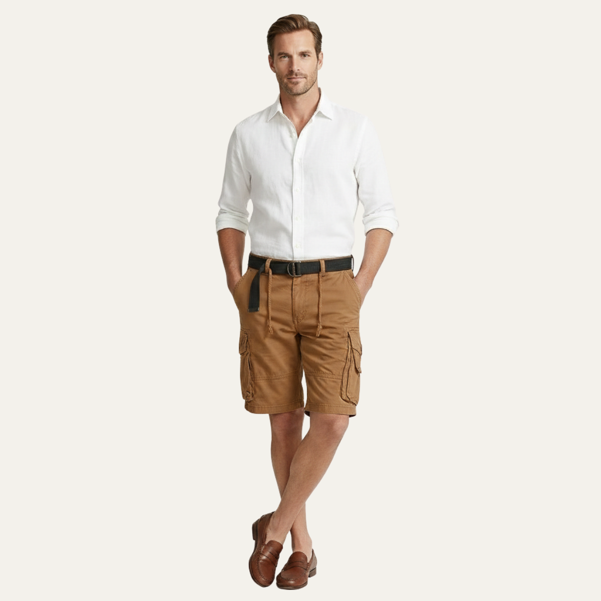Men's Cotton Cargo Shorts