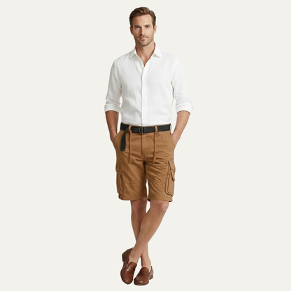 Men's Cotton Cargo Shorts