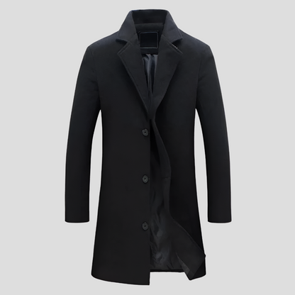 Men's Winter Coat Waterproof Insulated Black