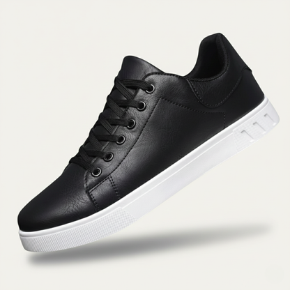 Men's Classic Low Leather Shoes Brown