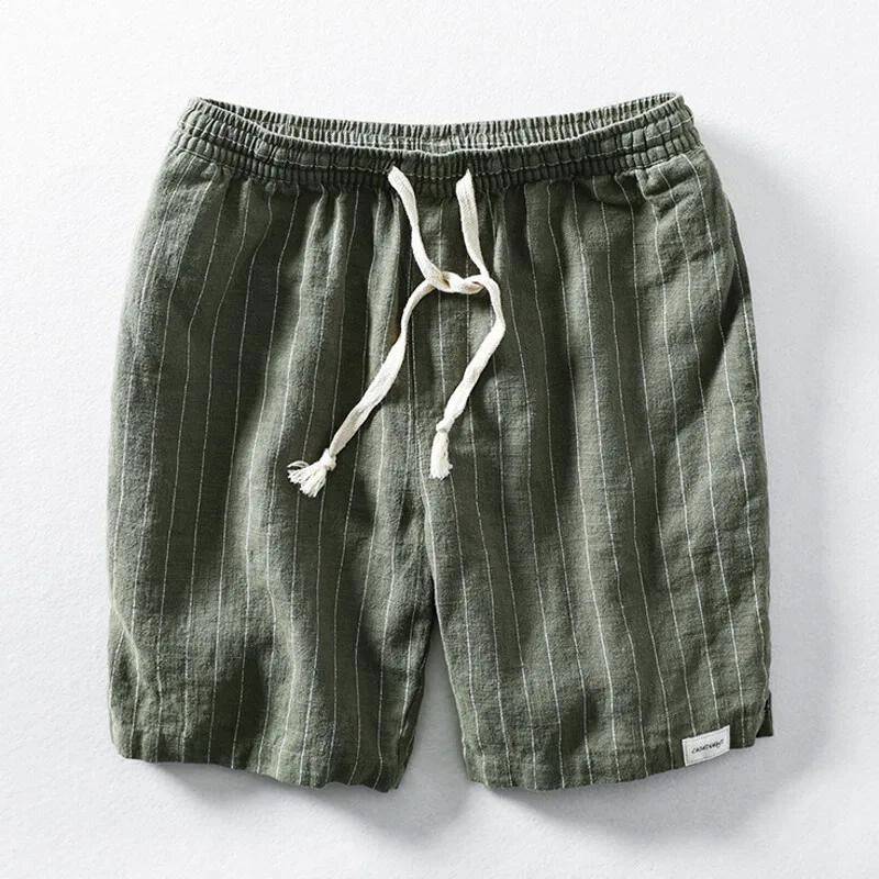 Men's Linen Shorts - 
Fashinoza