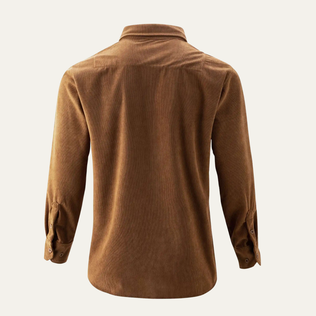 Men's Corduroy Shirt Casual Button Up