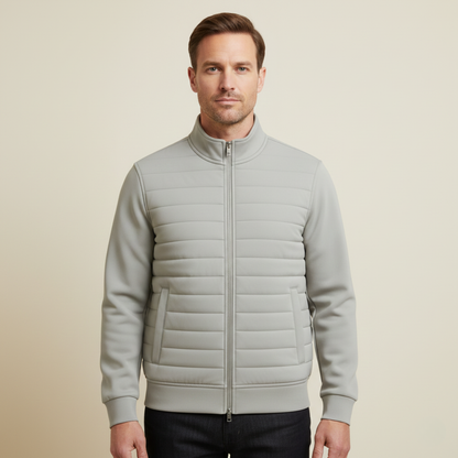 Men's Quilted Puffer Coat Lightweight Jacket