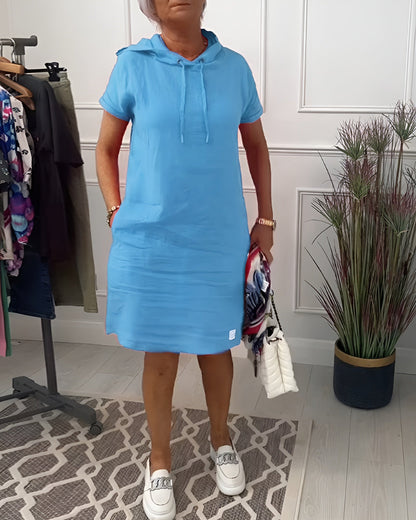 Women's Relaxed Hoodie Dress
