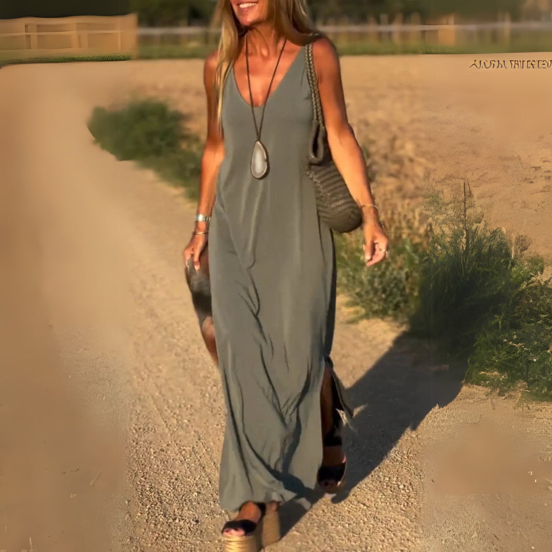 Lana Women's Maxi Dress Elegant - 
Fashinoza