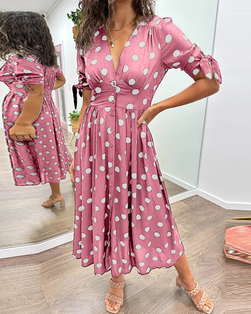Women's Polka Dot Dress