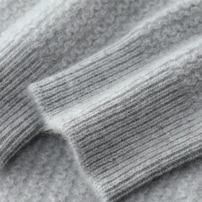 Valladolid Men's Knit Sweater Quarter Zip High Collar