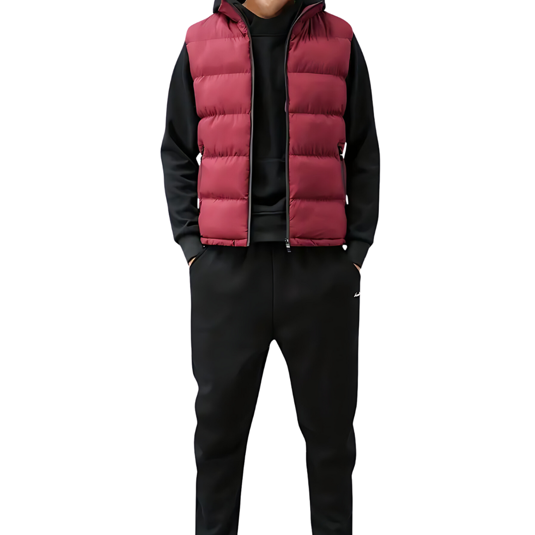 Evan | Men's Winter Puffer Sleeveless Jacket