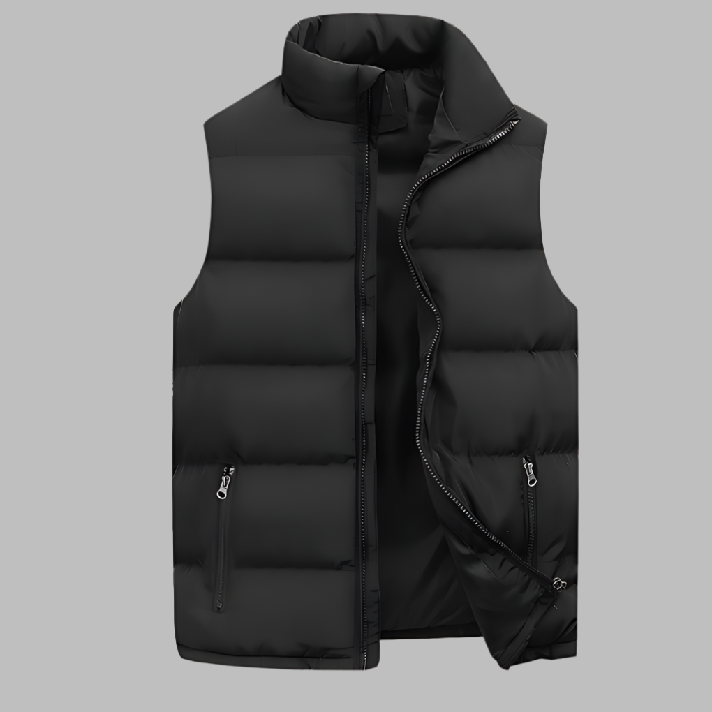 Quilted Body Warmer - Fashinoza