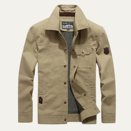 Men's Tactical Cargo Jacket - Fashinoza