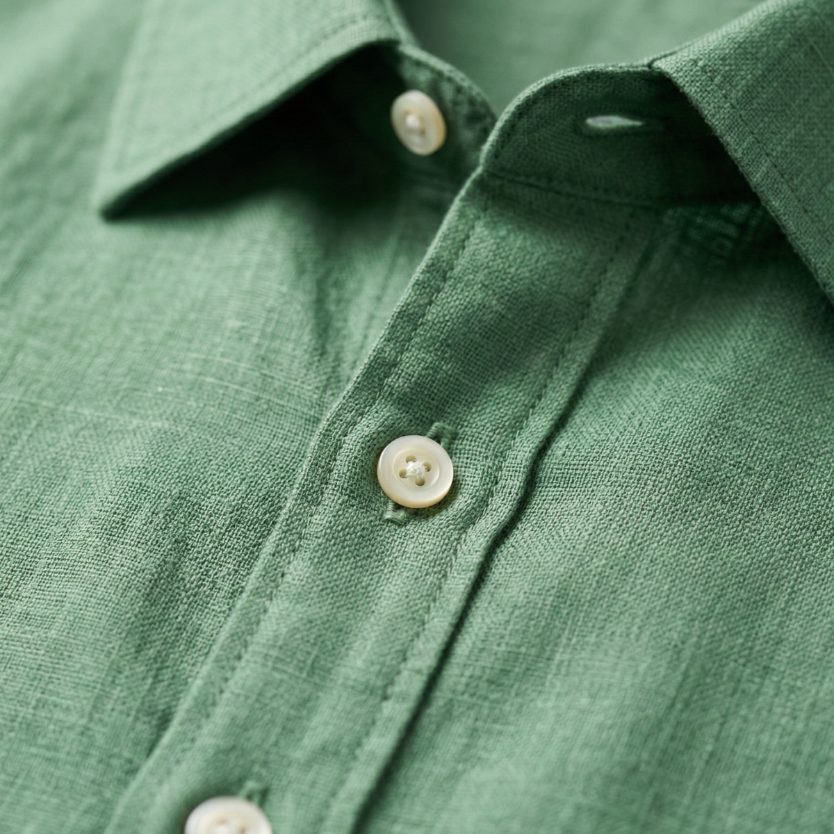 Men's Linen Beach Shirt Casual Summer