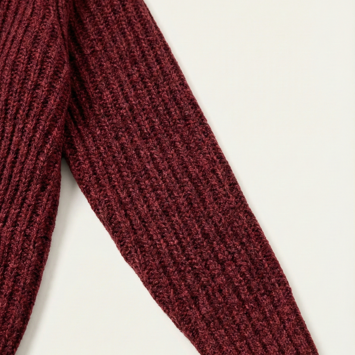 Men's Chunky Knit Cardigan Shawl Collar