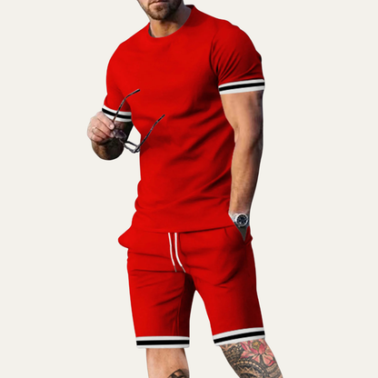 Men's Casual Summer Set T Shirt and Shorts