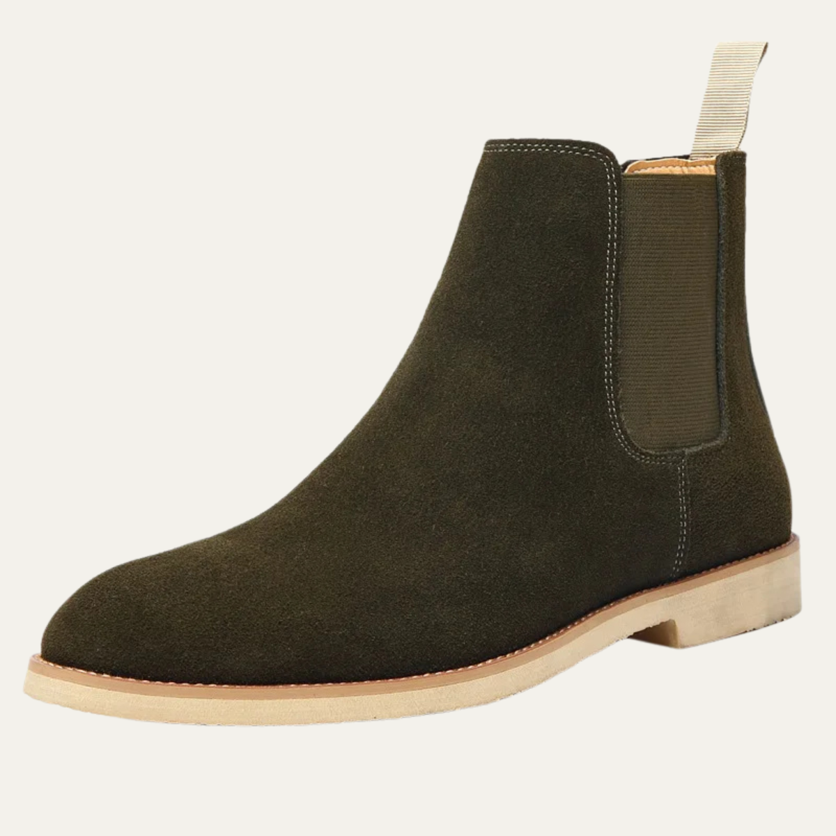 Men's Suede Chelsea Ankle Boots