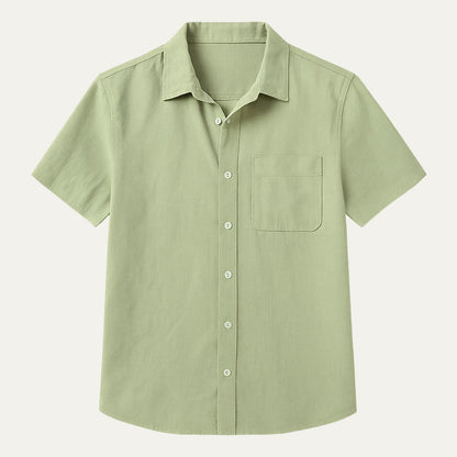 Men's Linen Dress Shirt