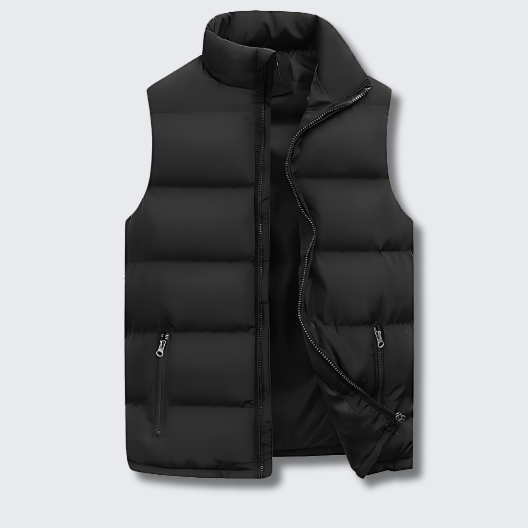 Evan | Men's Winter Puffer Sleeveless Jacket