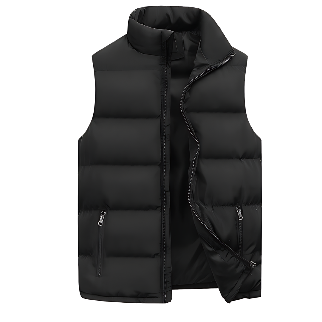 Evan | Men's Winter Puffer Sleeveless Jacket