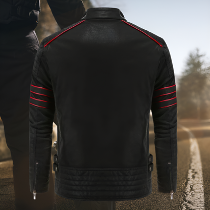 Men's Leather Jacket Luxe Style