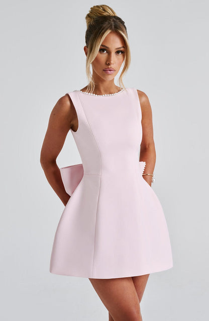 Hailey | Women Wedding Guest Structured Mini Dress