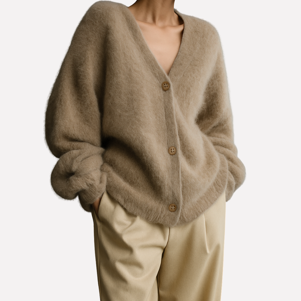 Women's Crew Neck Classic Wool Sweater - Fashinoza