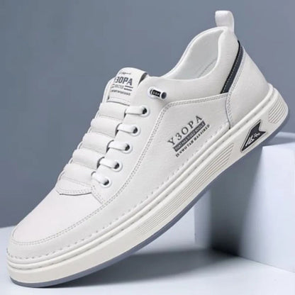 Men's Orthopedic Sneakers Shoes Modern Leather Brown