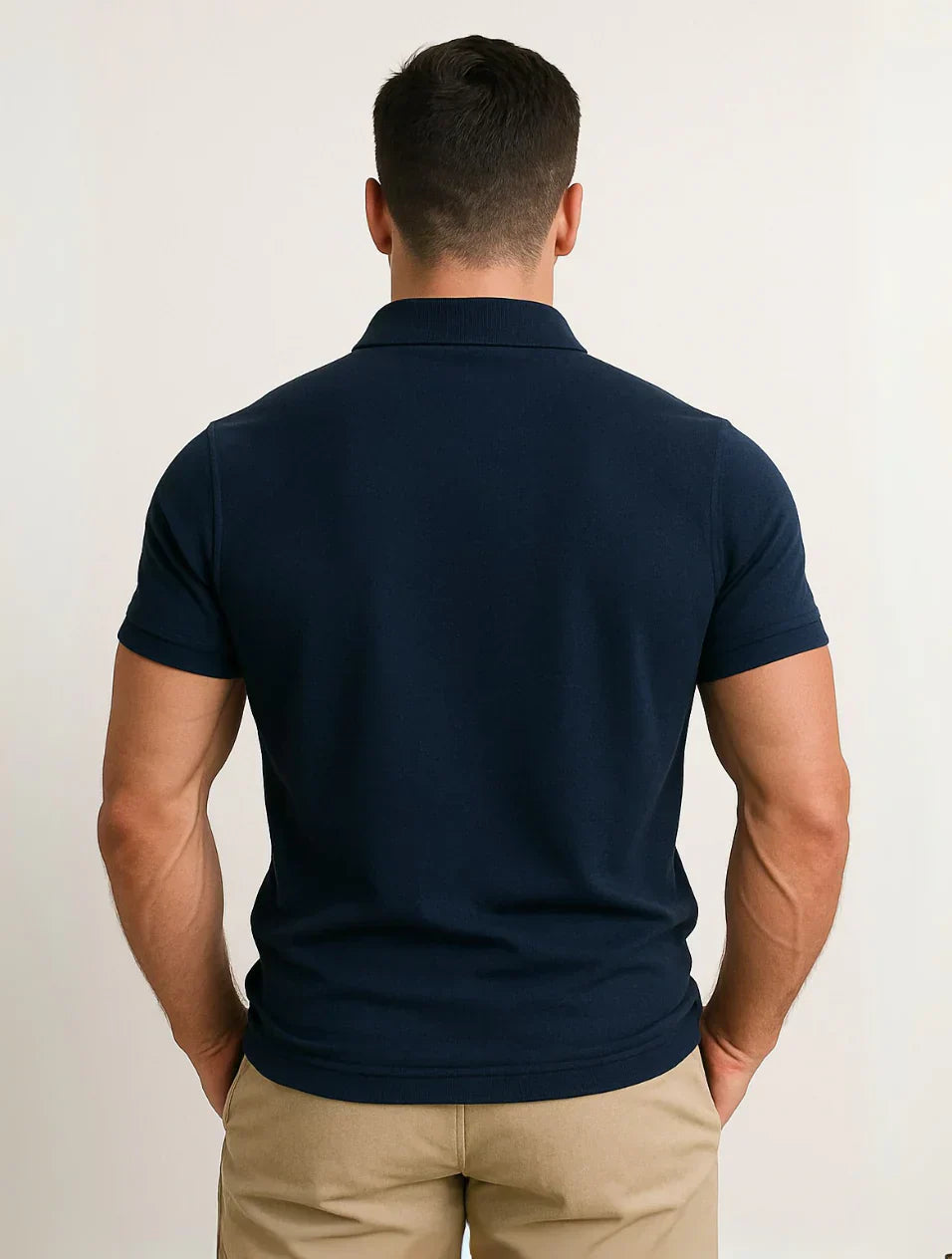 Men's Navy Blue Polo Shirt