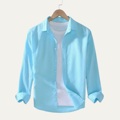 Men's Linen Cotton Summer Shirt