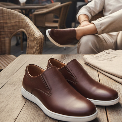 Men’s leather casual shoes
