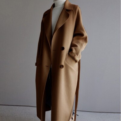 Women's Wool Coat Warm Outerwear