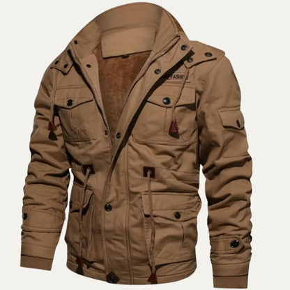 Windrush Men's Thick Hooded Winter Jacket