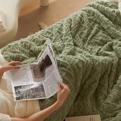 Thick Winter Fleece Blanket