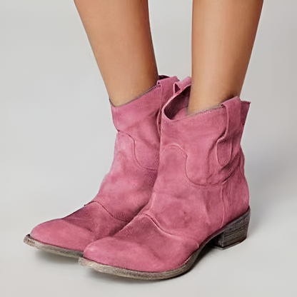 Women's Ankle Boots Side Zipper