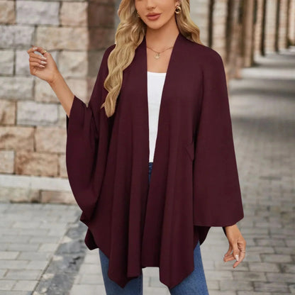 Women's Asymmetrical Poncho