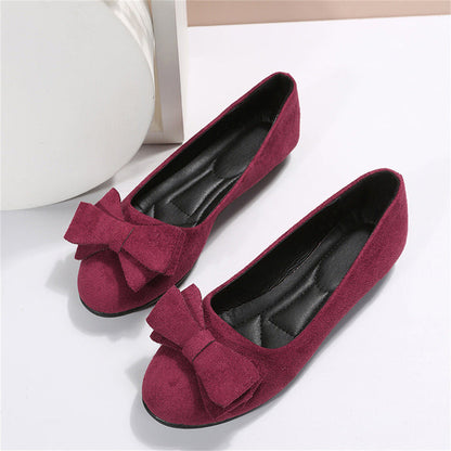 Charles | Women Summer Bow Detail Flats Shoes