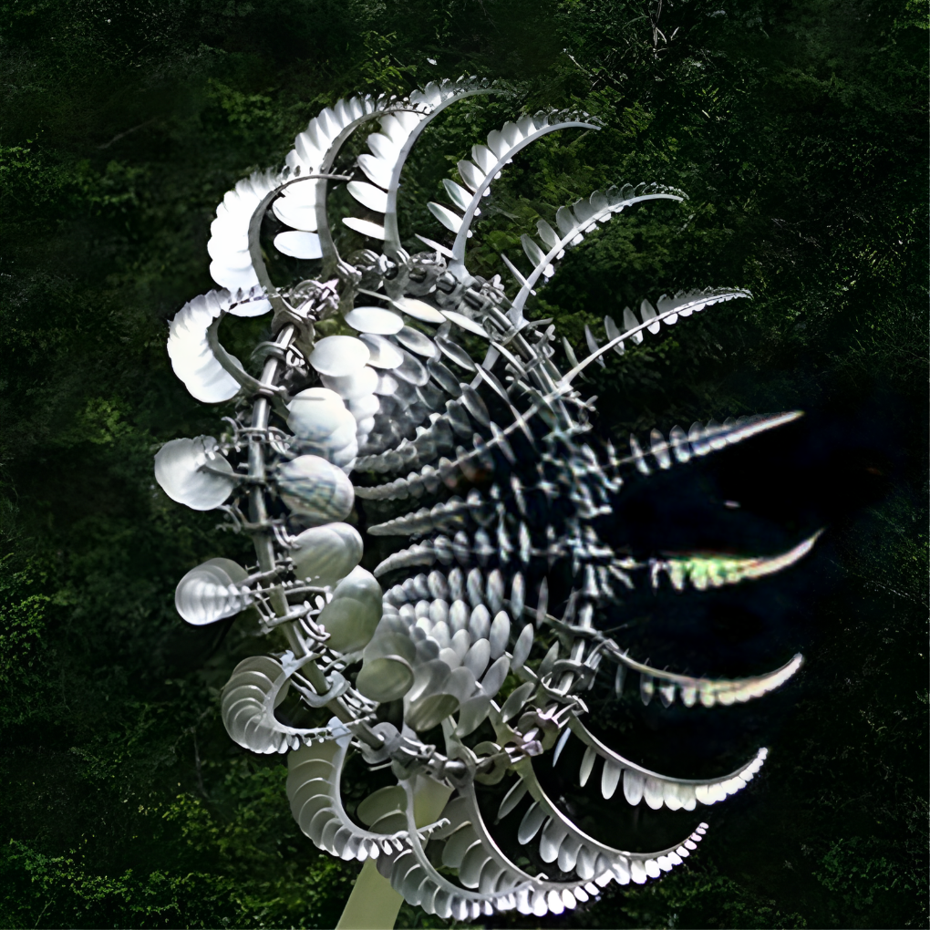 Metal Garden Windmill Anti Rust