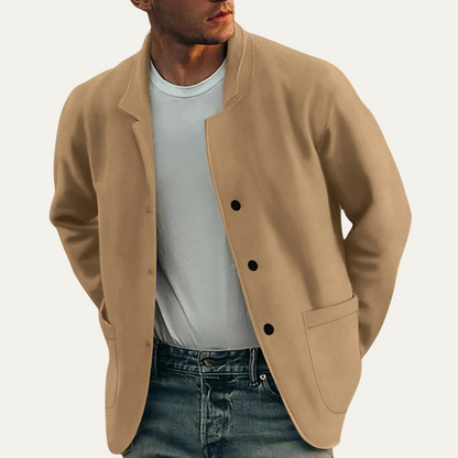 Men's Blazer Jacket Lightweight Beechwood Brown