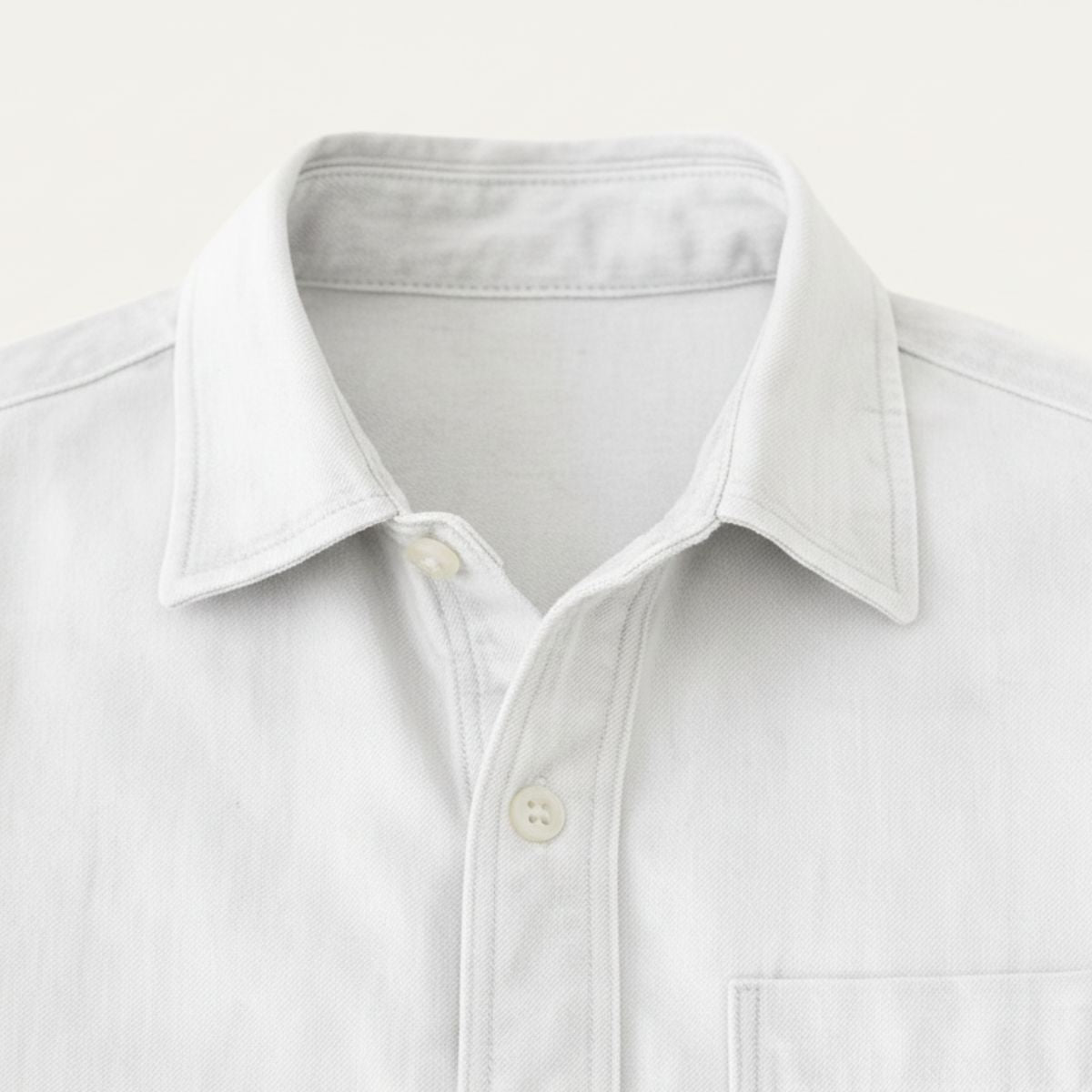Men's Casual Denim Shirt Blue