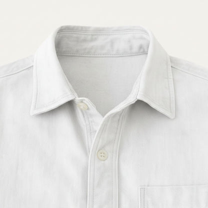 Men's Casual Denim Shirt Blue