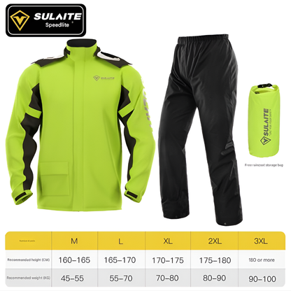 Waterproof Outdoor Rain Jacket Pants Set - Fashinoza