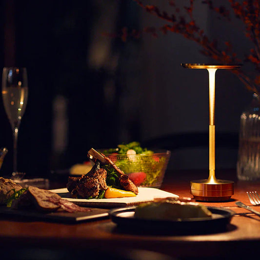 LuminLight Wireless Rechargeable LED Table Lamp - Fashinoza